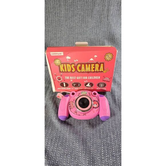 Campark Kids Pink Digital Camera - Picture 1 of 7